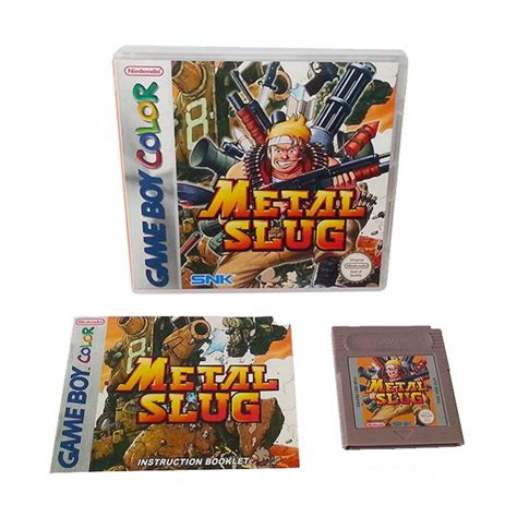 nintendo game boy color metal slug box|Metal Game Boy .